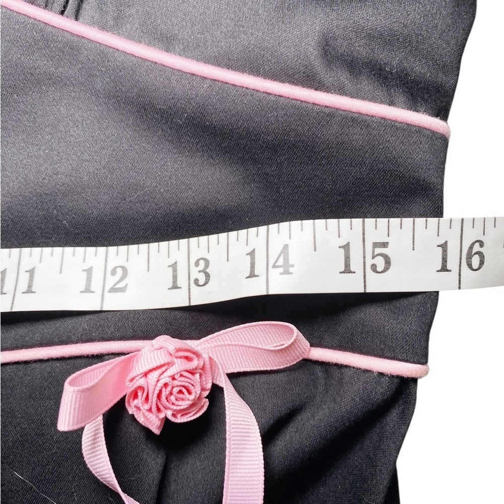 Sag Harbor Black Dress with Floral Embroidery - Picture 12 of 16